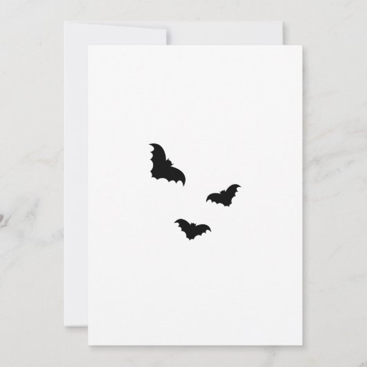 赤ちゃんシャワー |ハロウィーンかわいいママのキリン ノートカード (裏面)