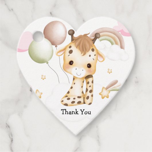 赤ちゃんシャワー フェイバータグ (正面)