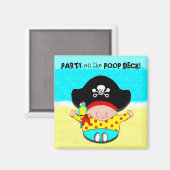 赤ちゃんシャワー マグネット (正面/裏面)