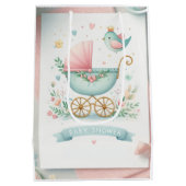 赤ちゃんシャワー ミディアムペーパーバッグ (裏面)