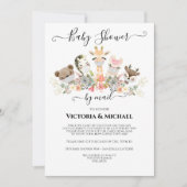 赤ちゃんシャワー（メール） 招待状 (正面)