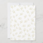 赤ちゃんシャワー（メール） 招待状 (裏面)