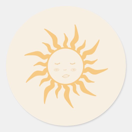 赤ちゃんシャワー ラウンドシール (正面)