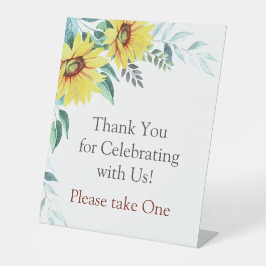 赤ちゃんシャワー 台座サイン (正面)