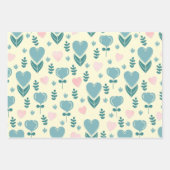 赤ちゃんシャワ生まれたばかりのー3 ラッピングペーパーシート (正面2)