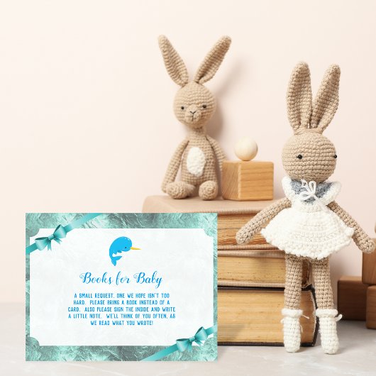 赤ちゃんナルワール絵本 ベビーシャワーゲーム用 招待状