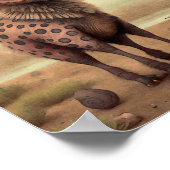 赤ちゃんハイエナ アフリカの動物 | ハイエナ 壁のプリント ポスター (角)