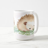 赤ちゃんハリネズミ コーヒーマグカップ (正面右)