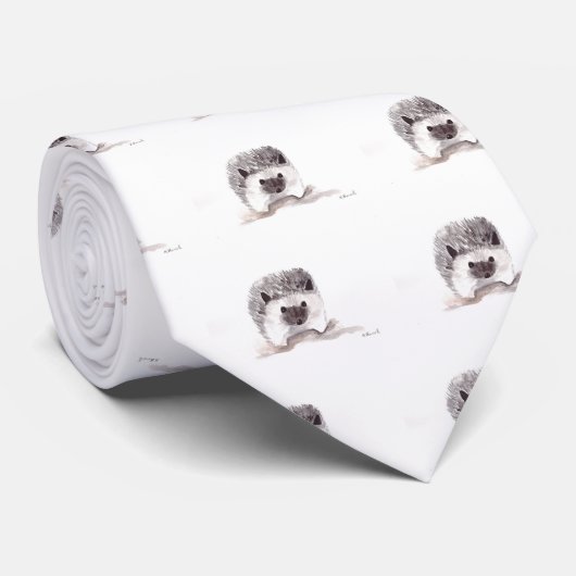 赤ちゃんハリネズミ ネクタイ (ロール)