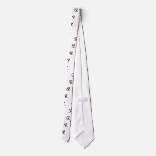 赤ちゃんハリネズミ ネクタイ (裏面)