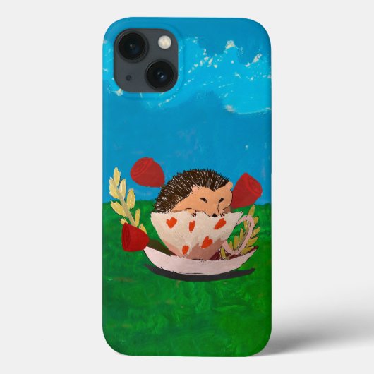 赤ちゃんハリネズミ Case-Mate iPhoneケース (裏面)
