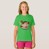赤ちゃんハリネズミ Tシャツ (正面フル)