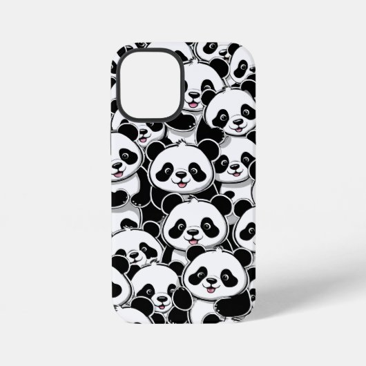 赤ちゃんパンダ iPhoneケース (裏面)