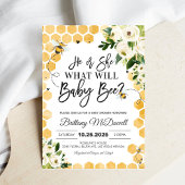 赤ちゃんビーのハチの性別発表は何ですか 招待状