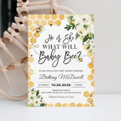 赤ちゃんビーのハチの性別発表は何ですか 招待状