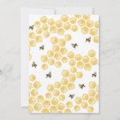 赤ちゃんビーの性別発表の招待状はどうなる？ 招待状 (裏面)