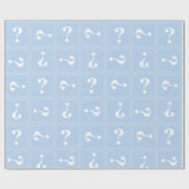 赤ちゃんブルーの謎 ラッピングペーパー (フラット)