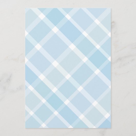 赤ちゃんブルーボーイネクタイのゲームカードの願い アドバイスカード (裏面)