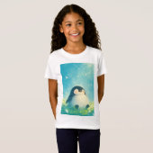 赤ちゃんペンギンのくつろぎ Tシャツ (正面フル)