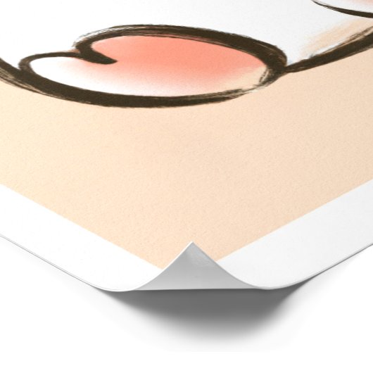 赤ちゃんペンギン - かわいいアートプリント 幼稚園用 ポスター (角)