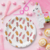 赤ちゃんポップ・アートのシャワーかわいい ペーパープレート (パーティー)