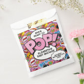赤ちゃんポップ・アートのシャワーピンク漫画本 フェイバーバッグ (封をした状態)