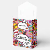 赤ちゃんポップ・アートのシャワーピンク漫画本 フェイバーボックス (オープン)