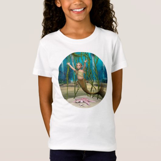 赤ちゃんマーメイド Tシャツ (正面)