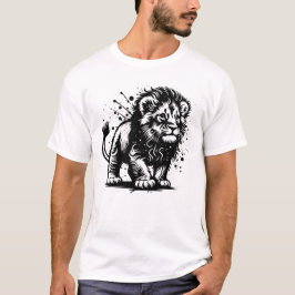 赤ちゃんライオン Tシャツ