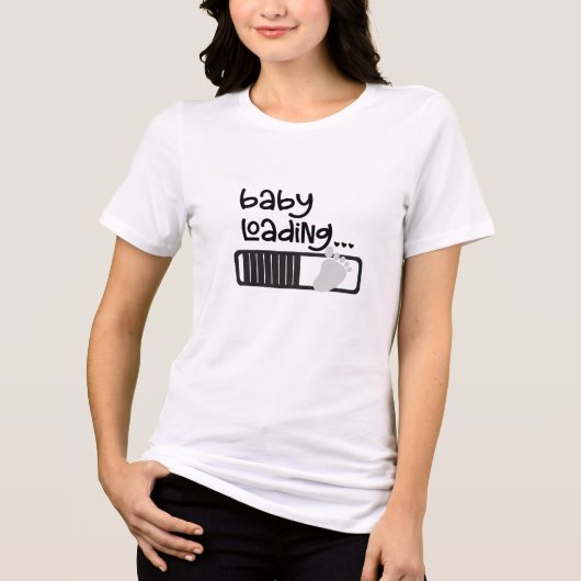 赤ちゃんロード中 トライブレンドTシャツ (正面)