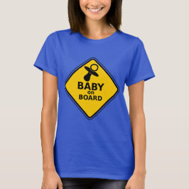 赤ちゃん乗ってます Tシャツ