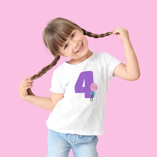 赤ちゃん人形 パーソナライズ 誕生日 年齢 パーティーグッズ トドラーTシャツ