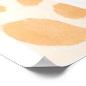 赤ちゃん動物のシャワー歓迎サイン ポスター (角)