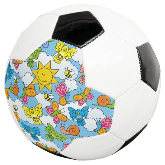 赤ちゃん動物の背景 サッカーボール (3/4)