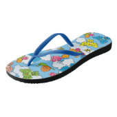 赤ちゃん動物の背景 ビーチサンダル (アングル)