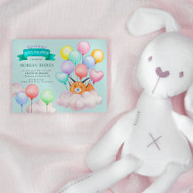 赤ちゃん動物風船かわいい赤ちゃんシャワー