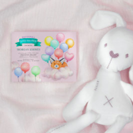 赤ちゃん動物風船かわいい赤ちゃんシャワー