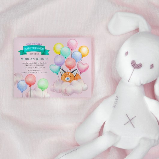 赤ちゃん動物風船かわいい赤ちゃんシャワー