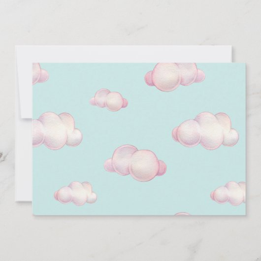 赤ちゃん動物風船かわいい赤ちゃんシャワー (裏面)