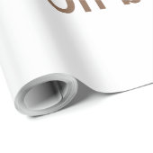 赤ちゃん動物 オー ボーイ ベイビーシャワー ラッピングペーパー (ロールコーナー)