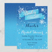 赤ちゃん外は寒いよ 冬のイベント招待状 招待状 (正面/裏面)