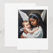 赤ちゃん天使たち 招待状 (正面/裏面)