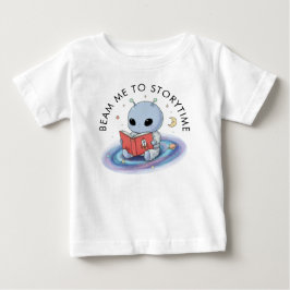 赤ちゃん宇宙人Tシャツ ベビーTシャツ