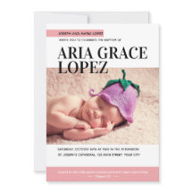 赤ちゃん少女バプテスマを取材する雑誌