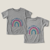 赤ちゃん幸せTシャツ (デザイン正面&裏面)