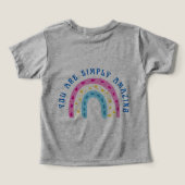 赤ちゃん幸せTシャツ (デザイン裏面)
