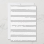 赤ちゃん恐竜かわいい招待状 セーブザデート (裏面)