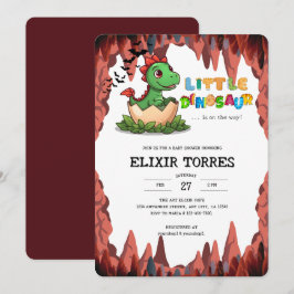 赤ちゃん恐竜がやってくる 招待状