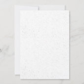 赤ちゃん恐竜の1歳の誕生日パーティーへようこそ 招待状 (裏面)