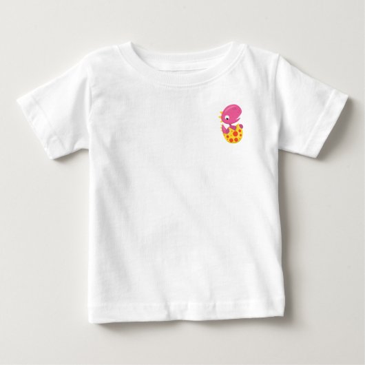 赤ちゃん恐竜ジュラシック ベビーTシャツ (正面)